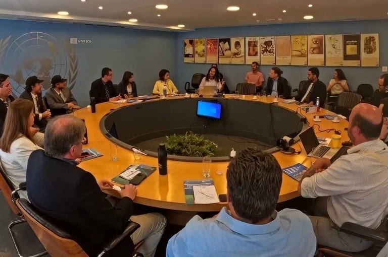 Reunião com participação do Ecosurf na ONU Meio Ambiente