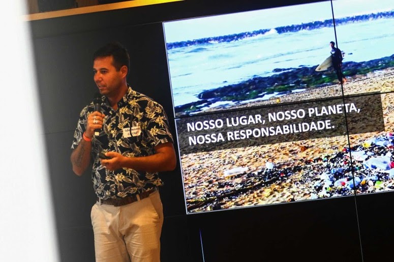 Palestra Ecosurf: nosso lugar, nosso planeta, nossa responsabilidade