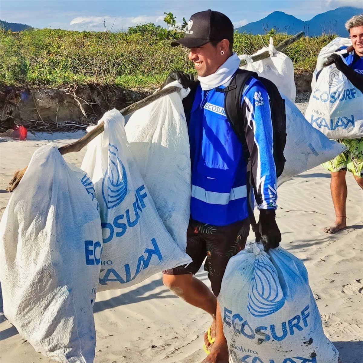 Mutirão de limpeza de praia Ecosurf, foto 3