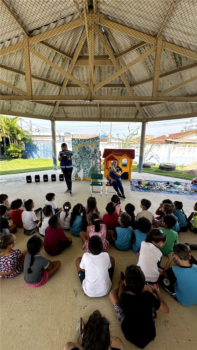 Palestra do Oceano na Escola para estudantes