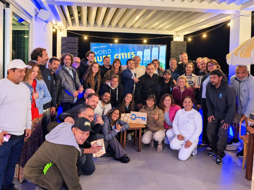 Celebração dos premiados e das delegações na entrega dos WSCN Awards 2026